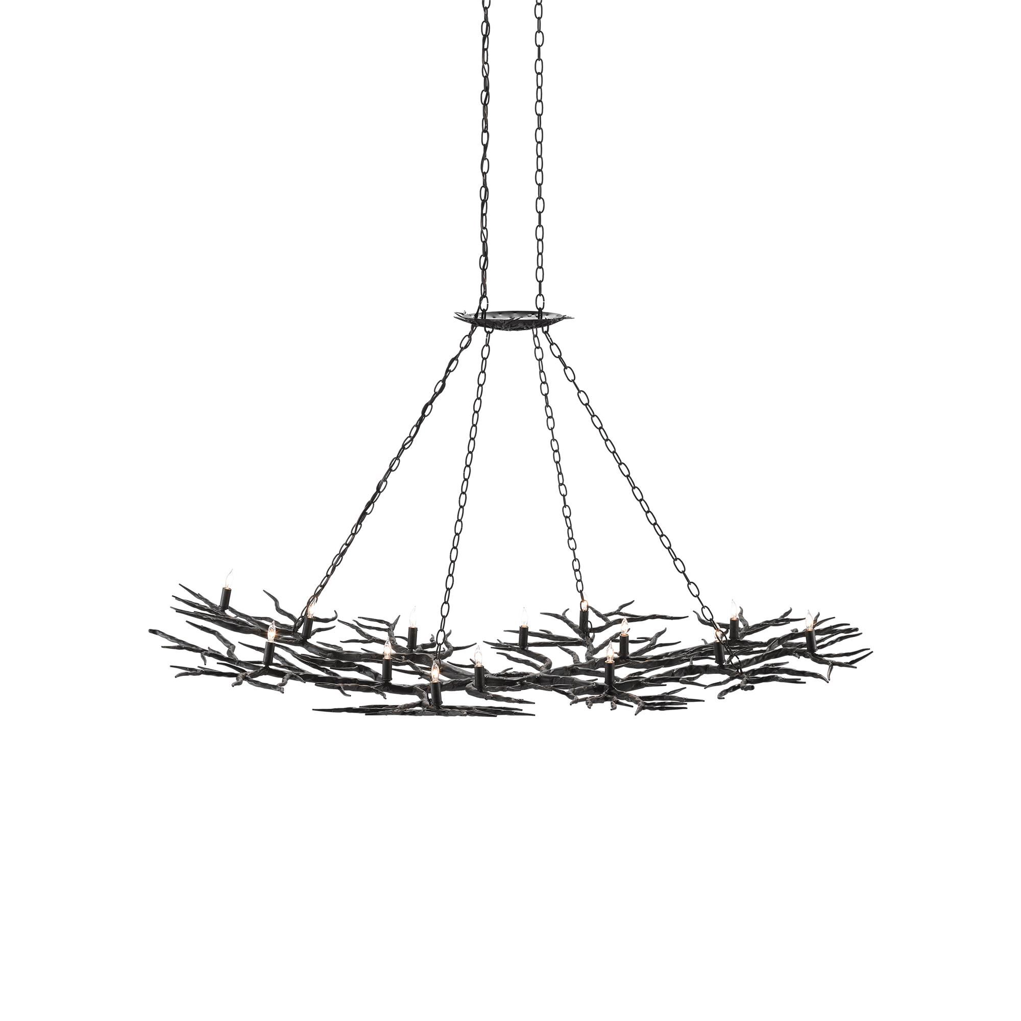 Rainforest 74 Inch 14 Light Chandelier,